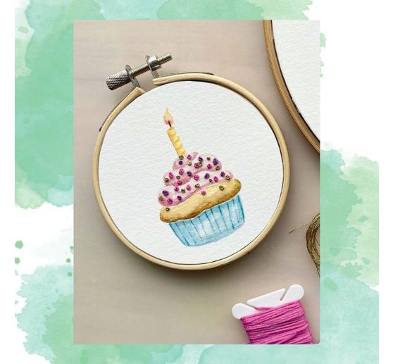 Książka "Wundervolle Watercolor Stickerei"