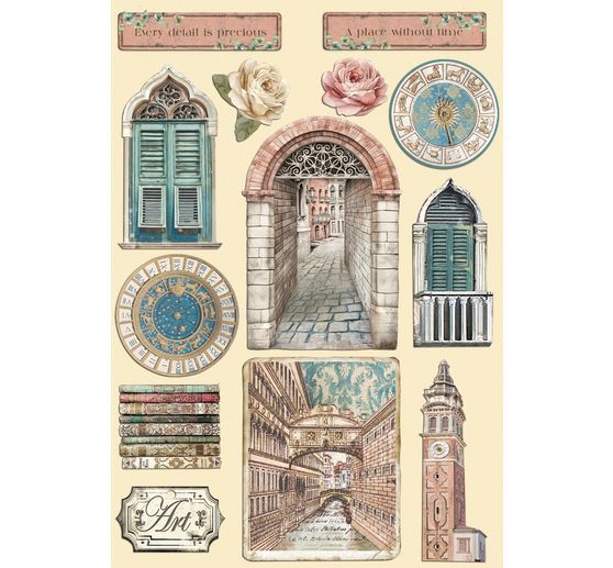 Lasercut motifs "Venice City of Art"