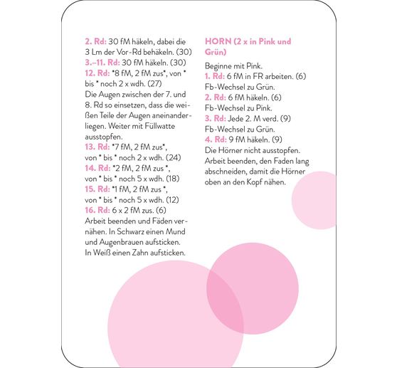 Zestaw kart "55 x häkeln - Mini-Amigurumi"