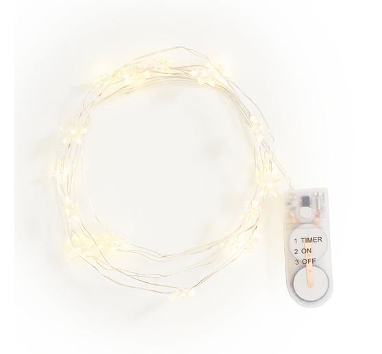 VBS Micro LED chain of lights "Star", with timer