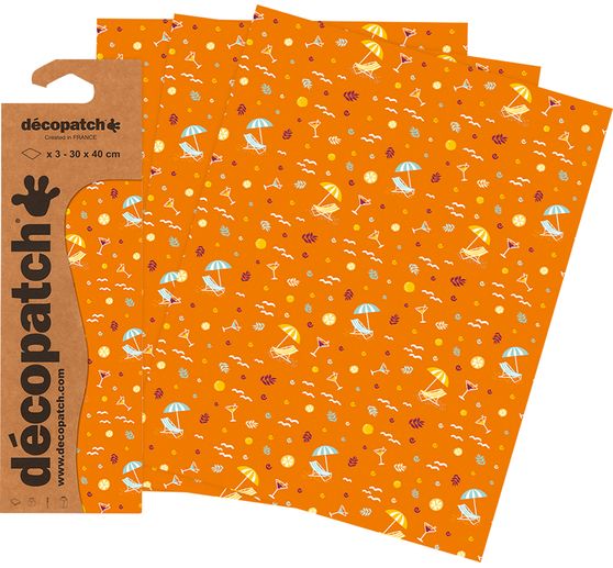 Papier decoupage "Wakacje"