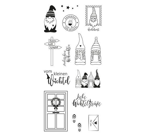 Clear Stamps "Secret Santa"