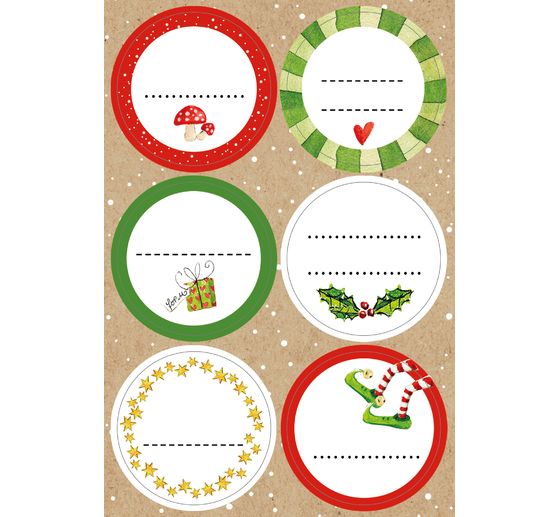 Stickers "Jolly Christmas"