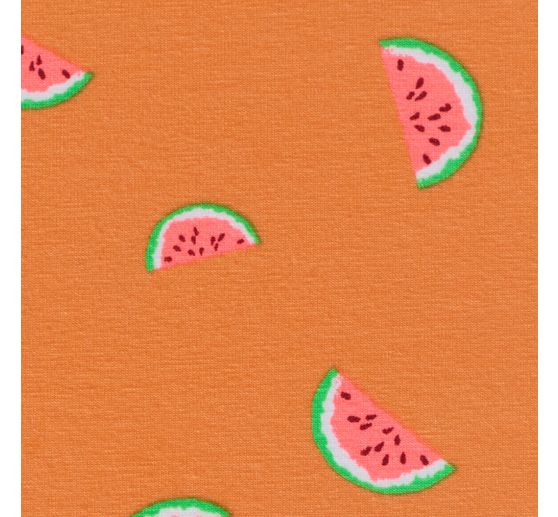 Jersey fabric Neon "Melon"