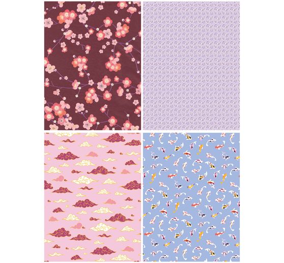 Décopatch Pocket Hot-Foil Collection Mix and Patch "Podróż do Japonii"