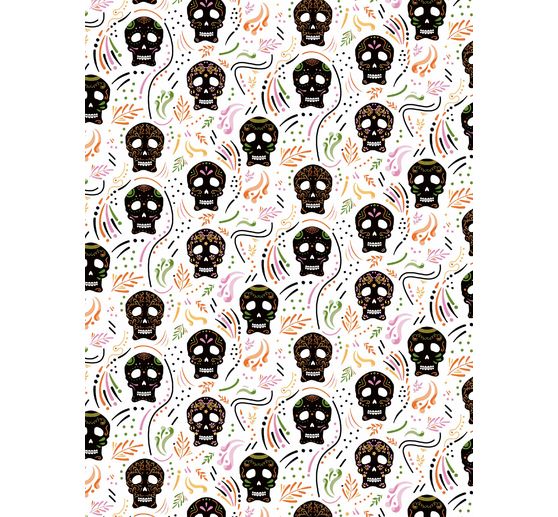 Décopatch Pocket Hot-Foil Collection Mix and Patch "Halloween Skeletons"
