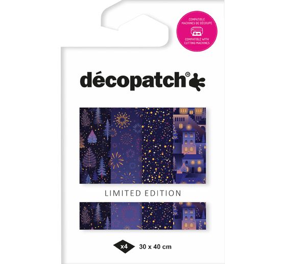 Décopatch Pocket Hot-Foil Collection Mix and Patch "Christmas Eve"