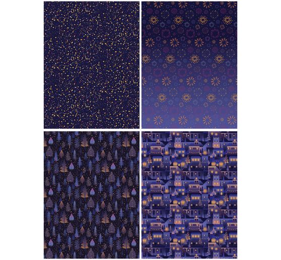 Décopatch Pocket Hot-Foil Collection Mix and Patch "Christmas Eve"