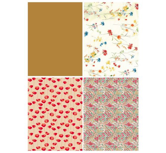 Décopatch Pocket Hot-Foil Collection Mix and Patch "Kwieciste łąki"