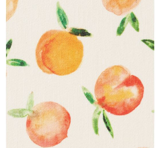 Cotton fabric "Oranges", acrylic coated