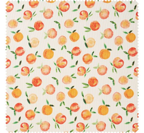 Cotton fabric "Oranges", acrylic coated