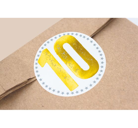 Naklejka "Cyfry adwentowe"