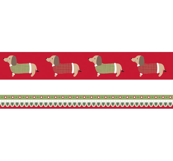 Taśmy Washi Tapes "Woofy Christmas"