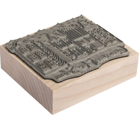 BUTTERER Stamp "Leise rieselt der Schnee"