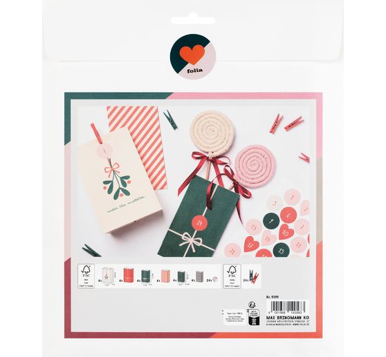 Advent calendar set "Bowtiful Christmas"