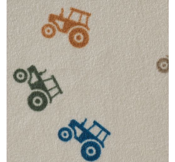 Polyester jersey chilly print "Tractor"