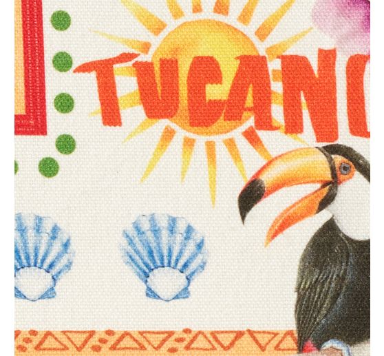 Cotton fabric "Agua de Coco"