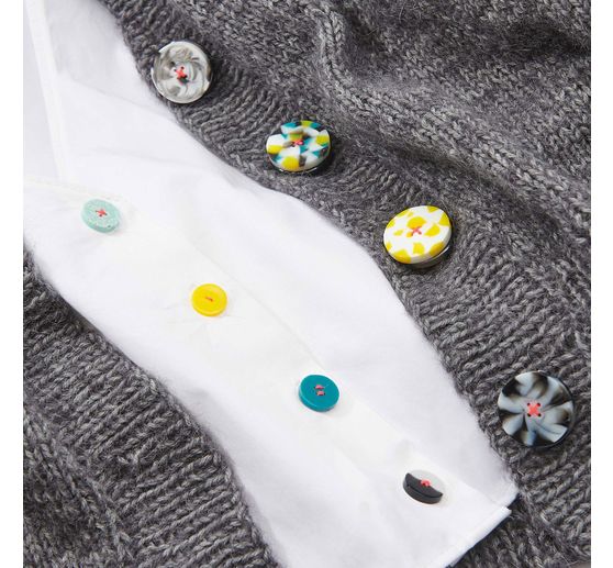 Forma silikonowa do biżuterii "guziki"