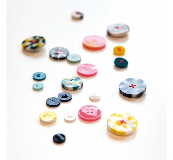 Forma silikonowa do biżuterii "guziki"