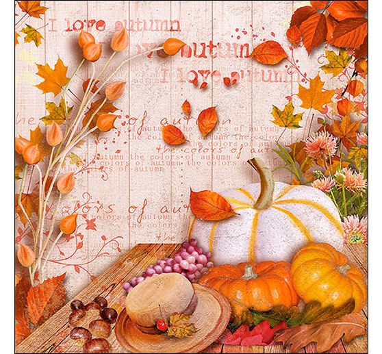 VBS Napkins set "Autumn classics"