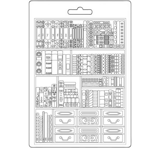 Soft modelling mould A5 "Venice", Books