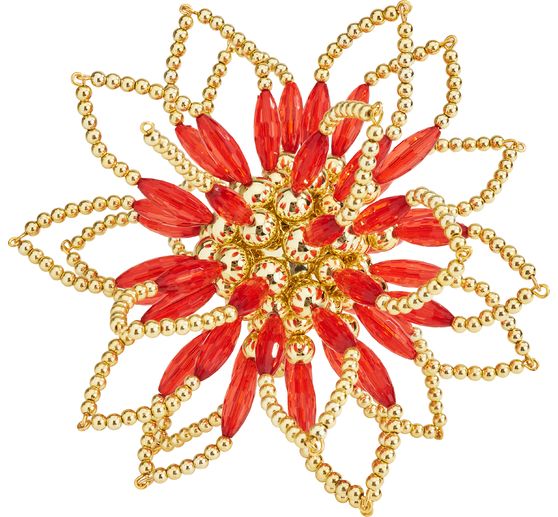 Pearl star complete set "Ruby Gold"