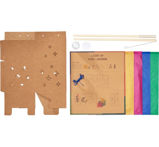 Zestaw do rękodzieła "Starlight", w tym lampka LED