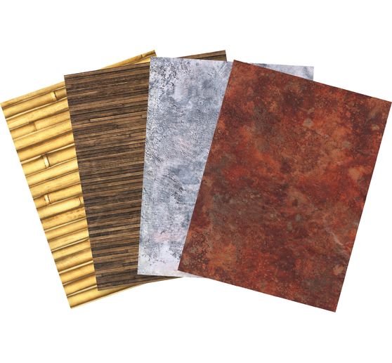 Décopatch Pocket Mix and Patch "Materiały naturalne"