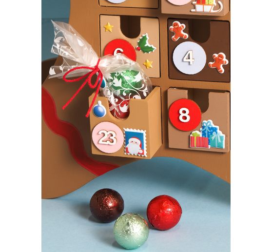 Cyfry adwentowe "Liczby i koła"