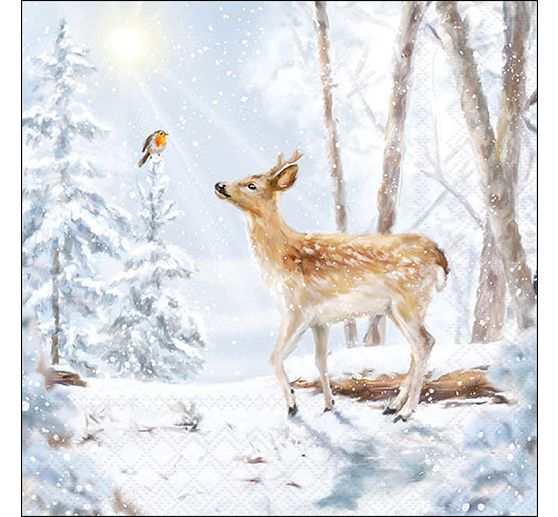 Napkin "Winter World"