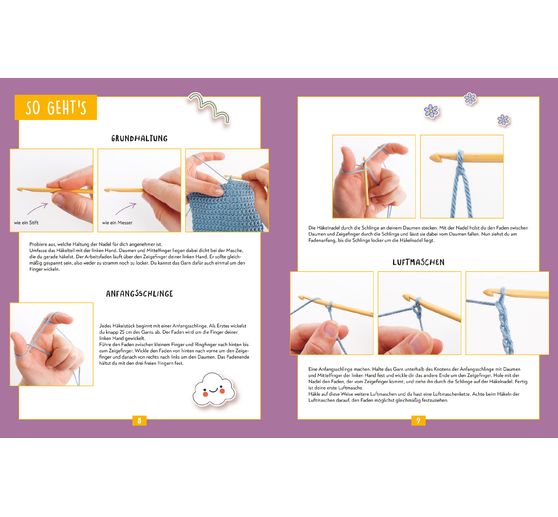 Książka "Kreativstart Kids - Häkeln"