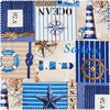 Decoration fabric linen optics "Sailing"