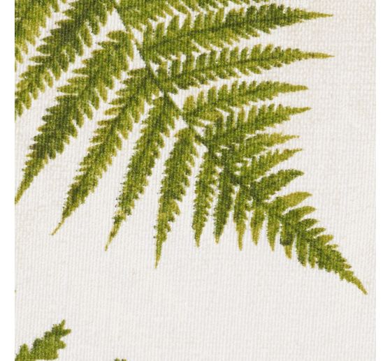 Tkanina dekoracyjna "Fern" o wyglądzie lnu