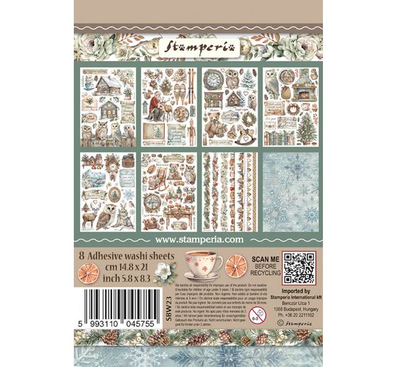 Washi Pad "Dom sowy"