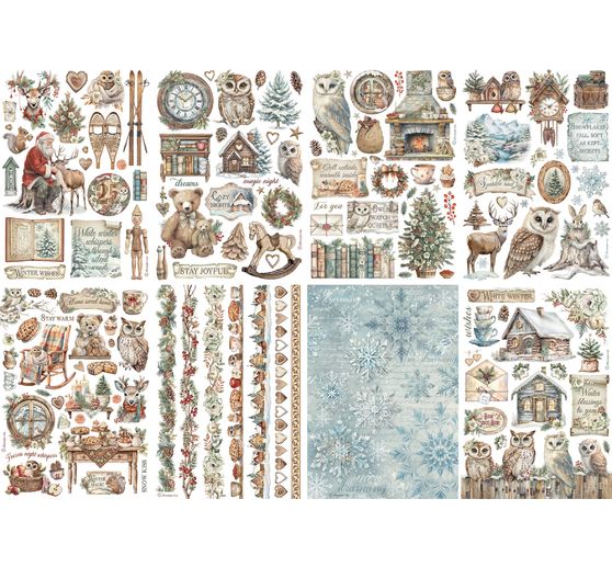 Washi Pad "Dom sowy"