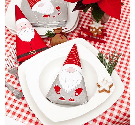 Napkin "Folding napkin Gnome"