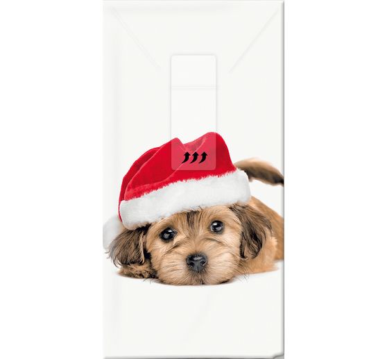 Papierowe chusteczki do nosa "Sweet Santa Dog