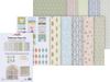 Doll's house paper set, 10 sheets DIN A4 + 1 sheet with flags and pictures