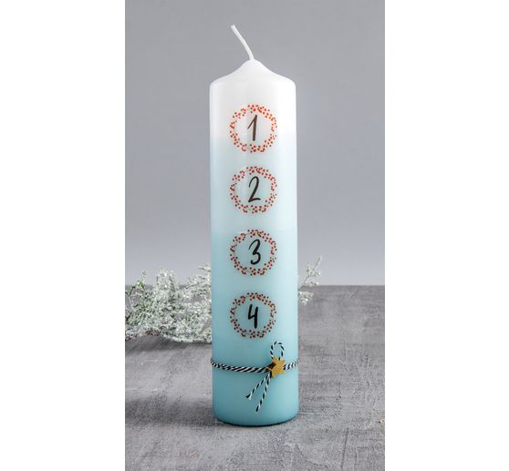 Folia transferowa "Cyfry adwentowe"