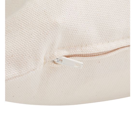 Pokrowiec na poduszkę, surowa bawełna, 40 x 40 cm