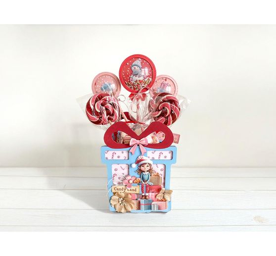 Blok do scrapbookingu "Candy Christmas