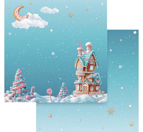 Blok do scrapbookingu "Candy Christmas