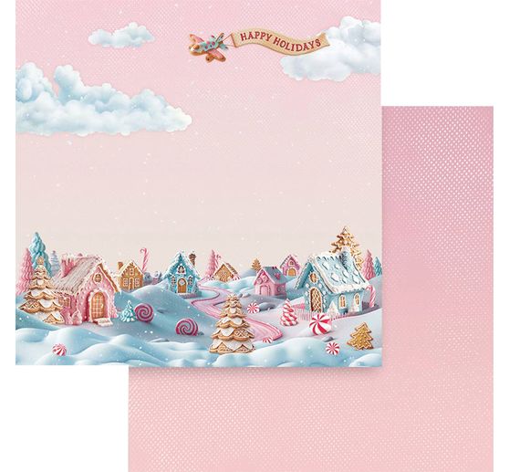 Blok do scrapbookingu "Candy Christmas