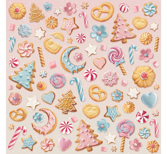 Blok do scrapbookingu "Candy Christmas
