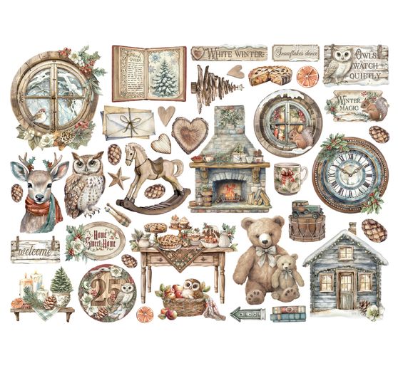 Wykrawanie motywów "Dom sowy"