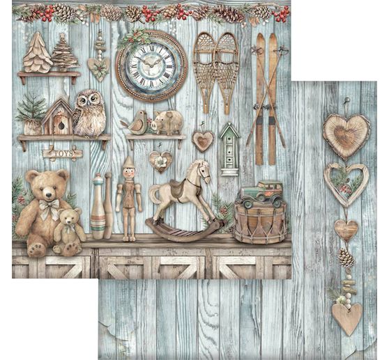 Scrapbook block "The Owl's House"