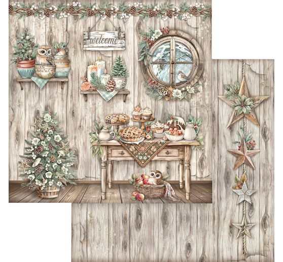 Scrapbook block "The Owl's House"