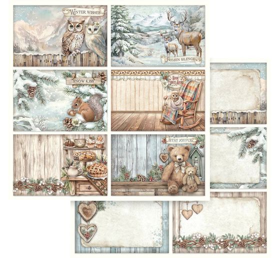 Scrapbook block "The Owl's House"