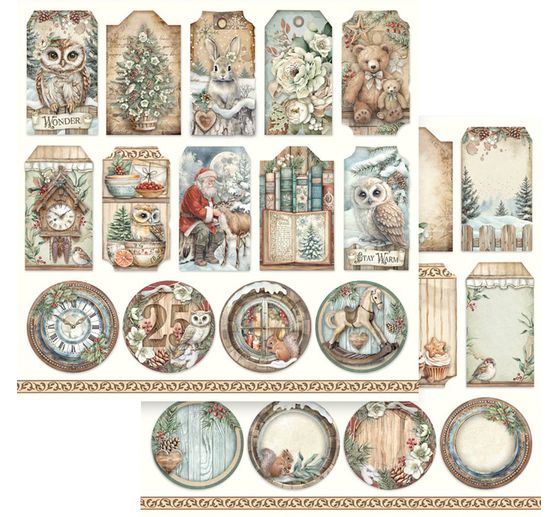 Scrapbook block "The Owl's House"