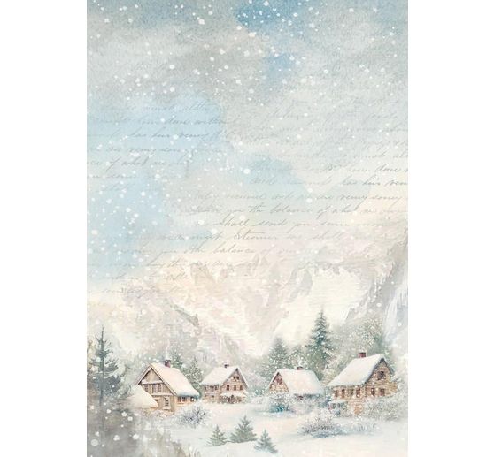 Tło słomkowe jedwabne z motywem "Dom sowy"